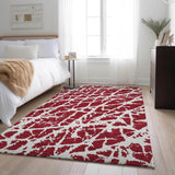 addison mayfield amf501 red rug