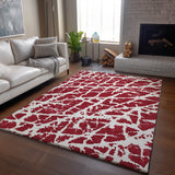 addison mayfield amf501 red rug