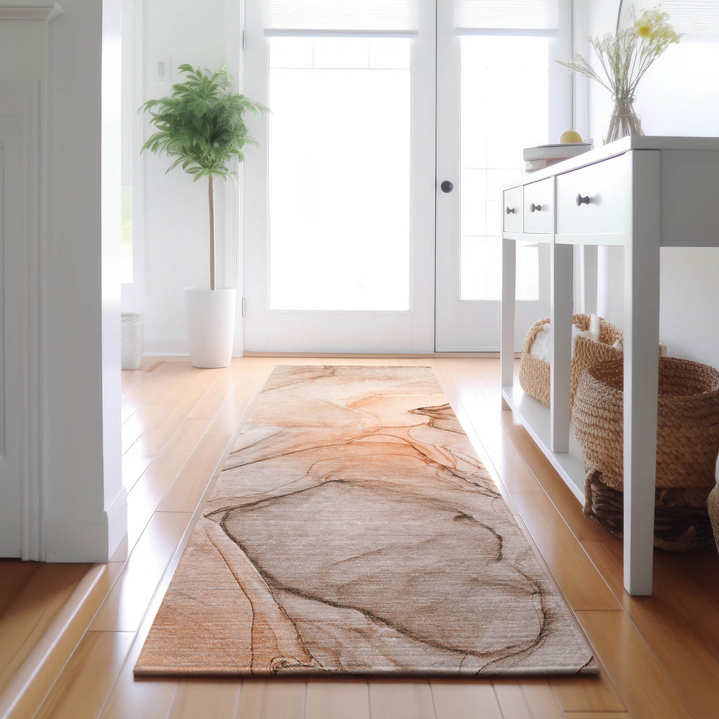 addison mayfield amf502 orange rug