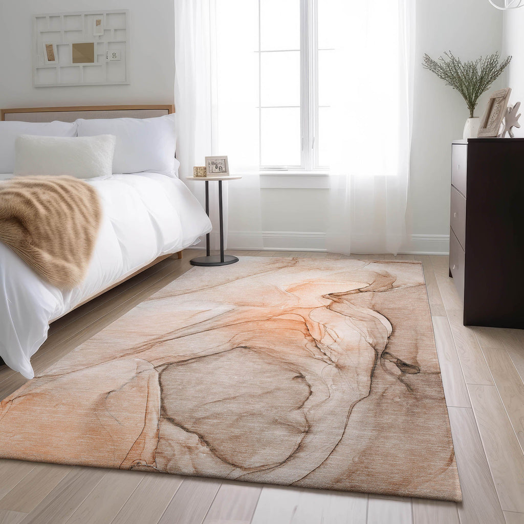addison mayfield amf502 orange rug