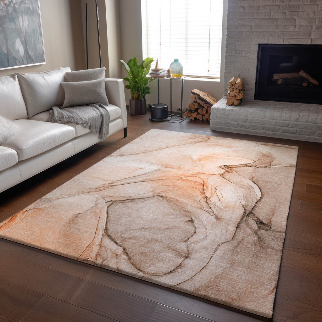 addison mayfield amf502 orange rug