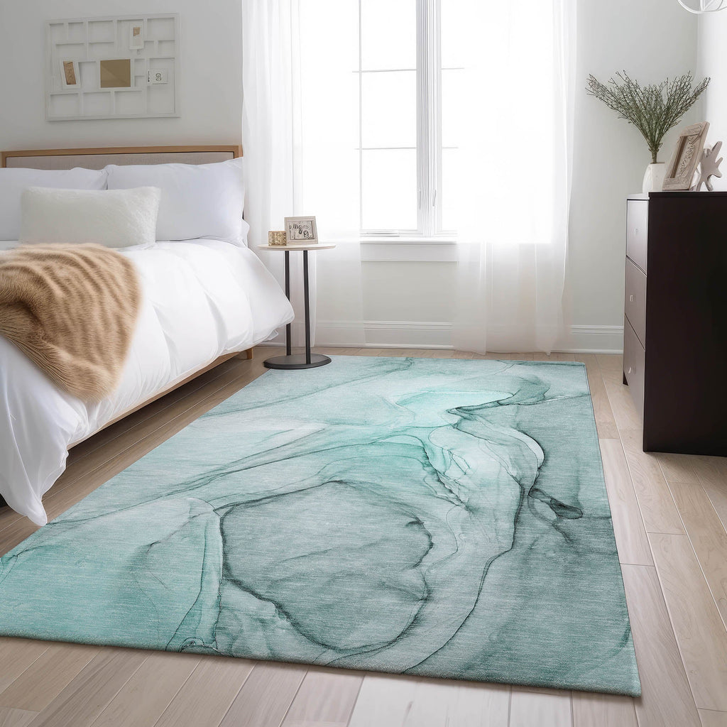 addison mayfield amf502 teal rug