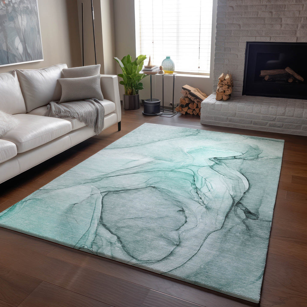 addison mayfield amf502 teal rug