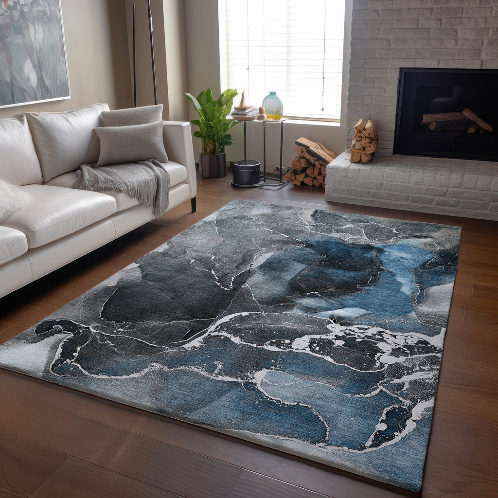 addison mayfield amf503 blue rug