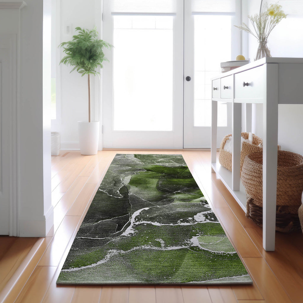addison mayfield amf503 green rug