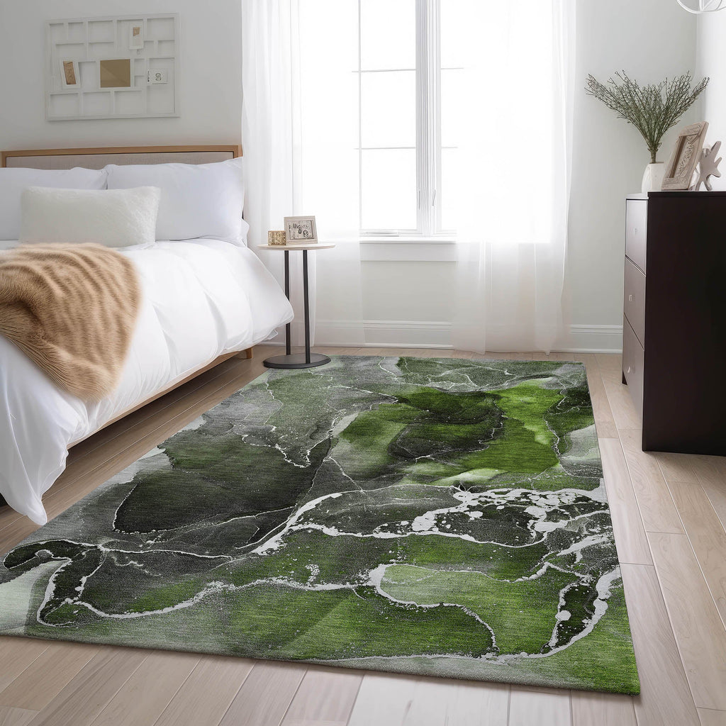 addison mayfield amf503 green rug