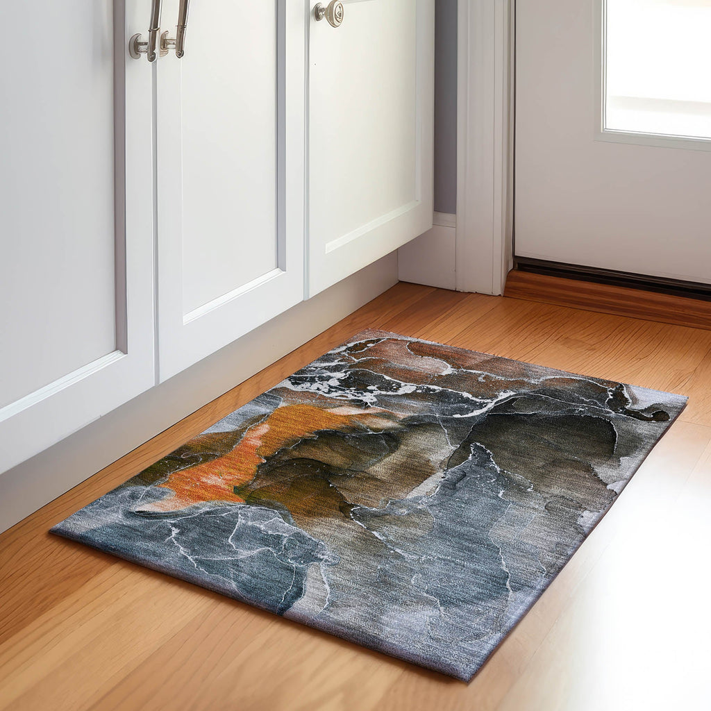 addison mayfield amf503 orange rug