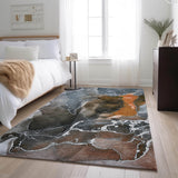 addison mayfield amf503 orange rug