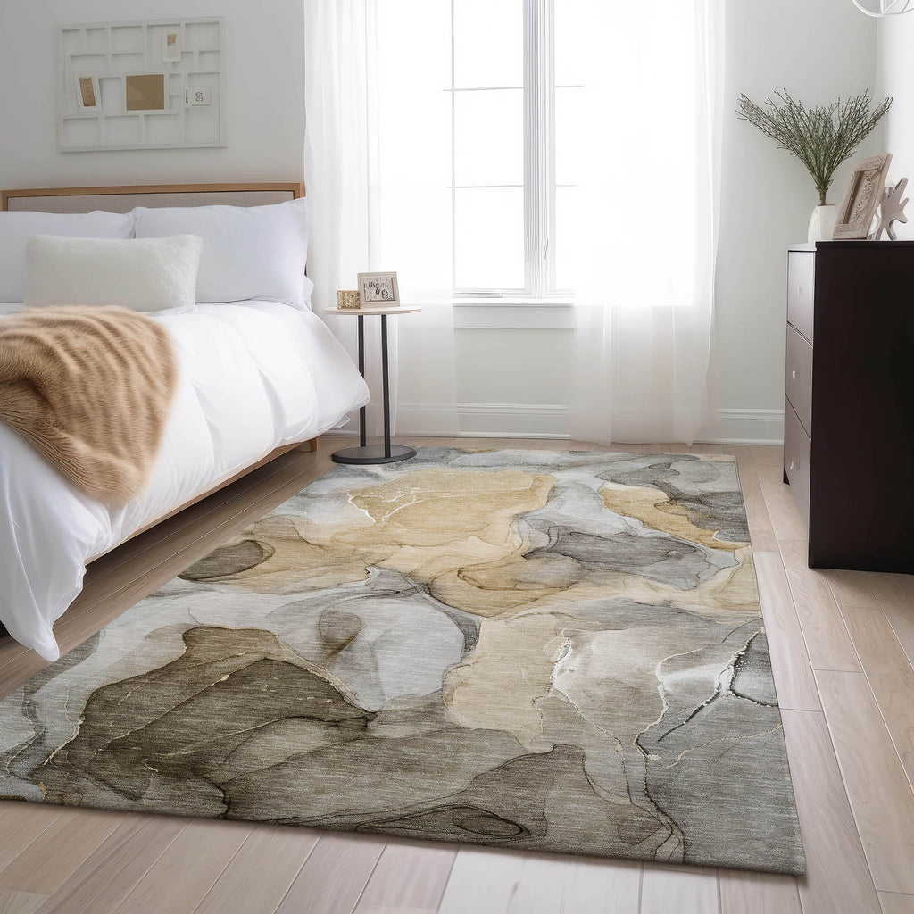 addison mayfield amf504 brown rug
