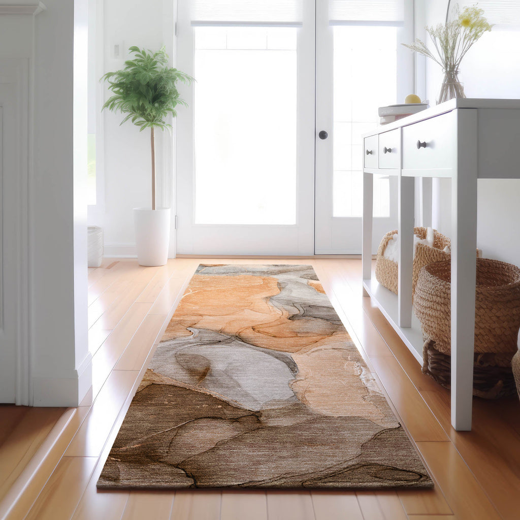 addison mayfield amf504 orange rug
