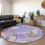 addison mayfield amf504 purple rug
