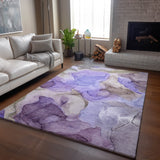 addison mayfield amf504 purple rug