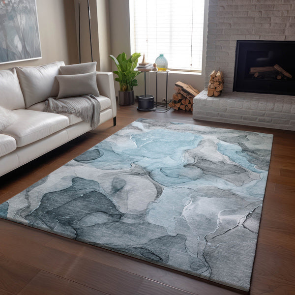 addison mayfield amf504 teal rug