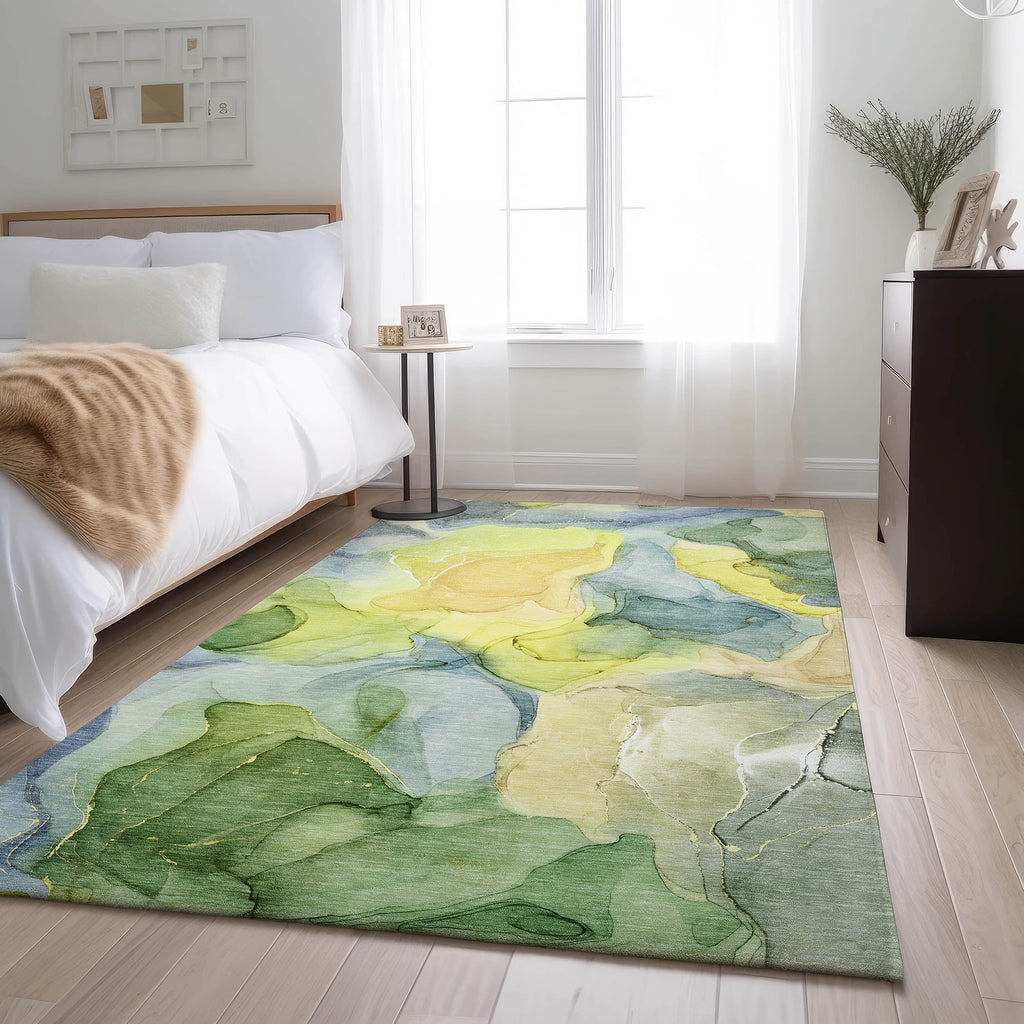 addison mayfield amf504 yellow rug