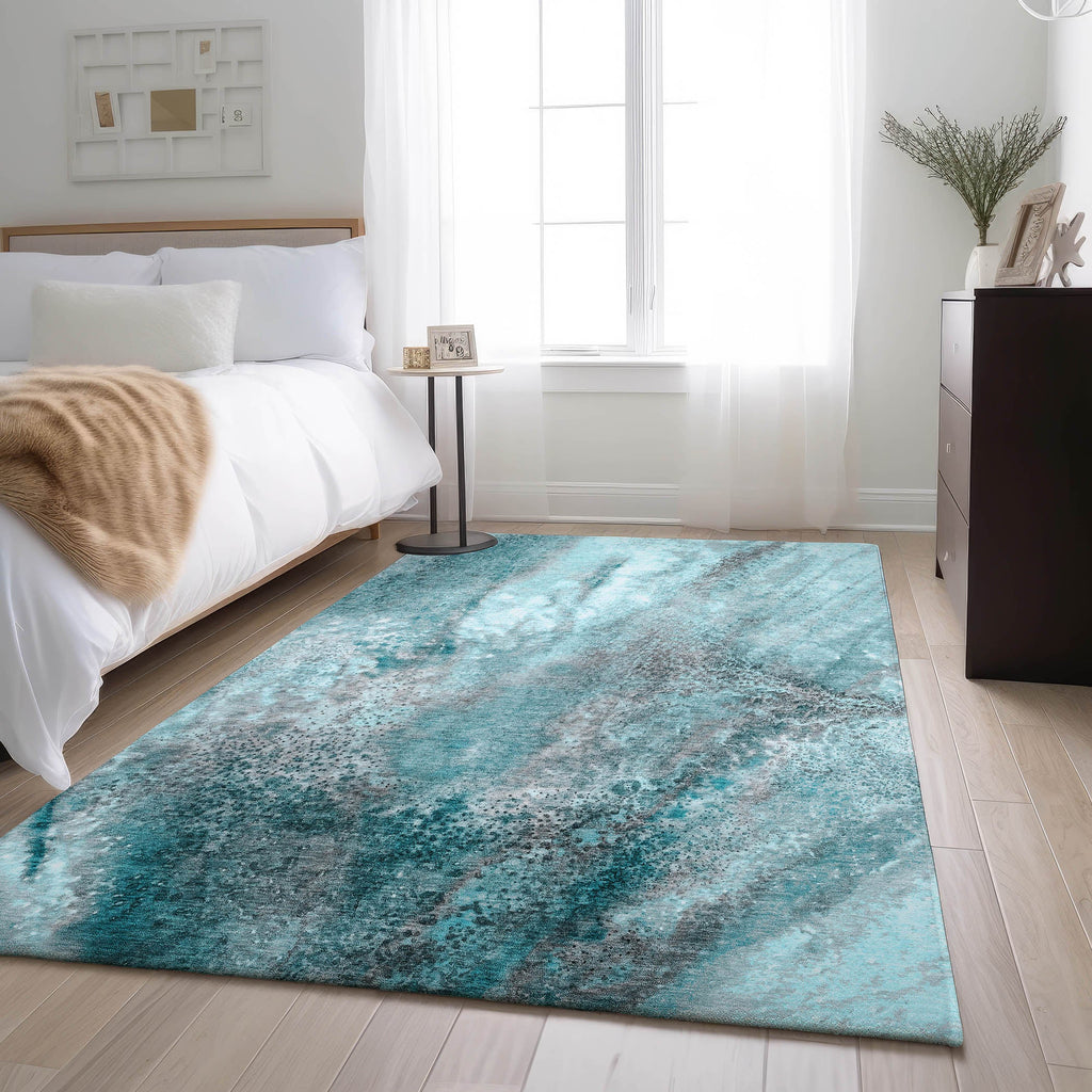 addison mayfield amf505 teal rug