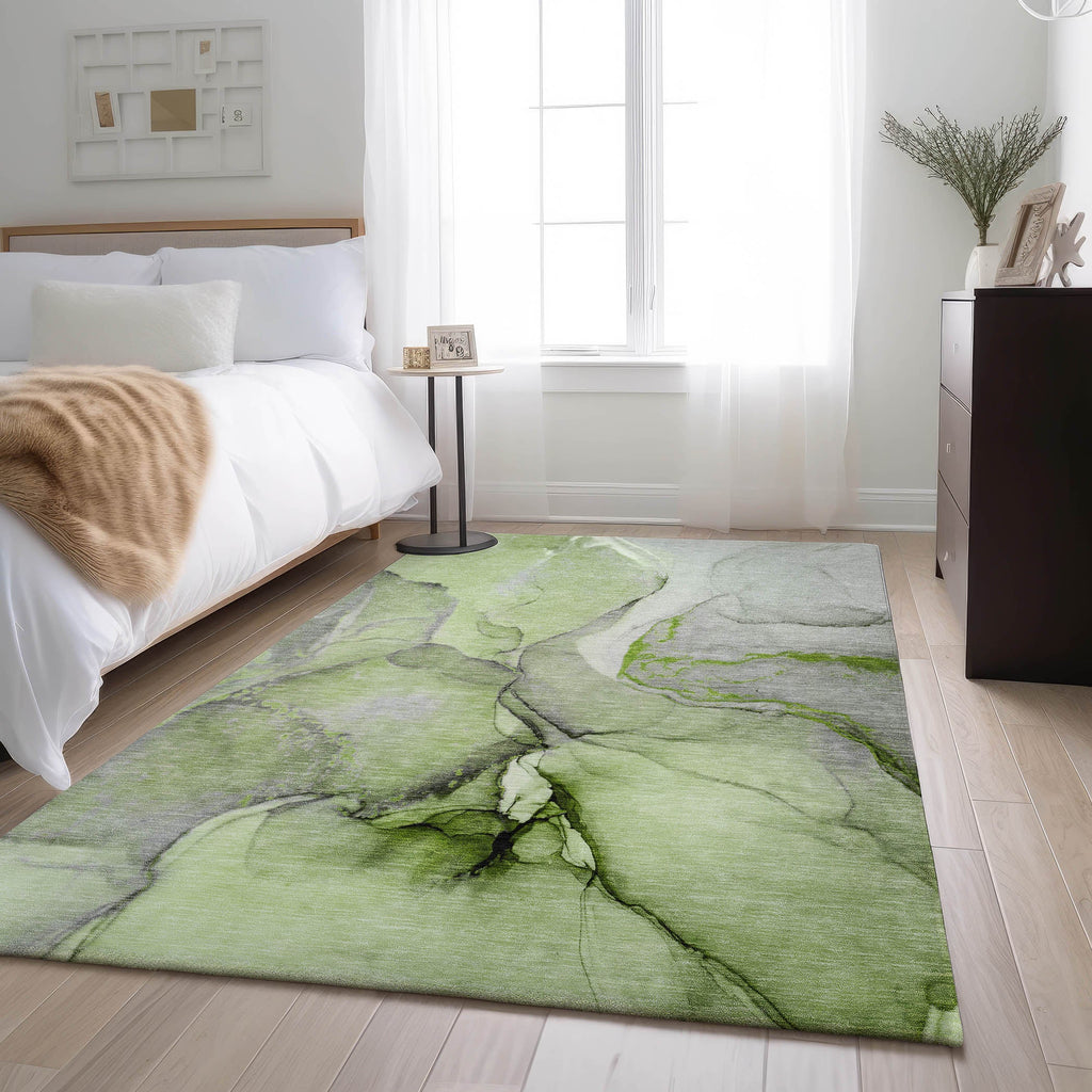 addison mayfield amf506 green rug