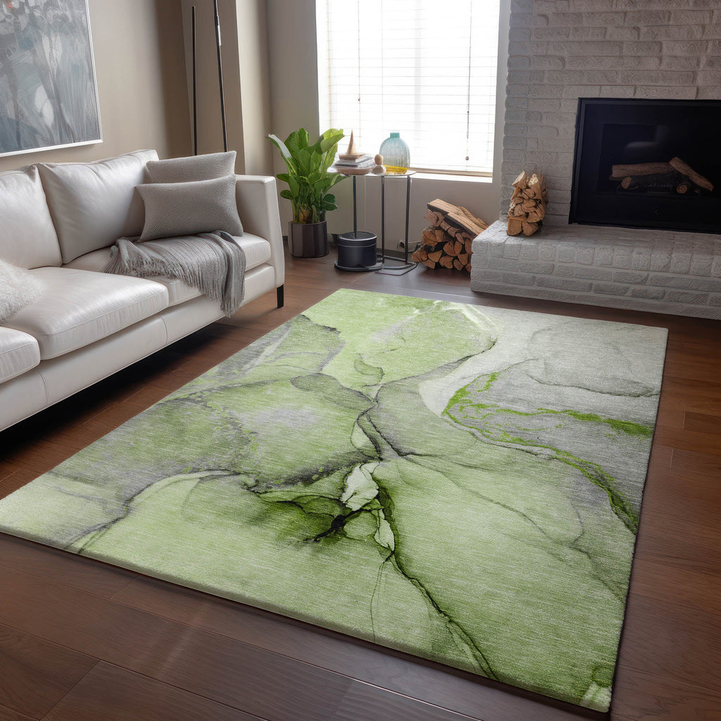 addison mayfield amf506 green rug