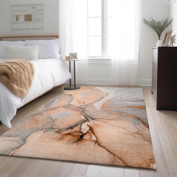 addison mayfield amf506 orange rug