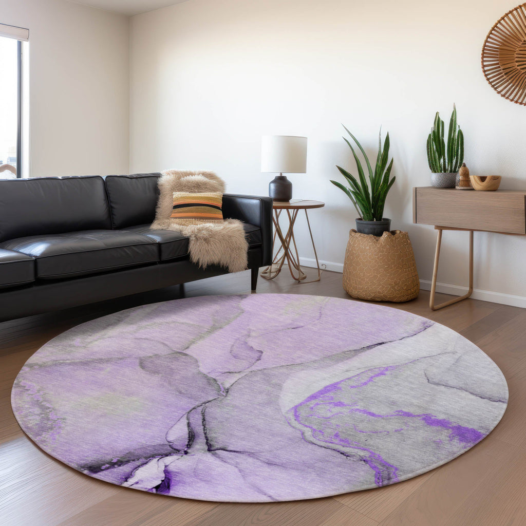 addison mayfield amf506 purple rug