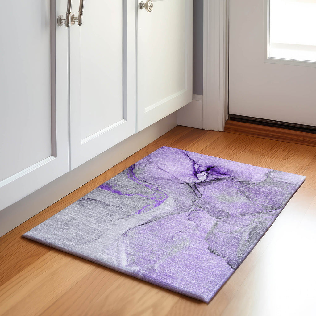 addison mayfield amf506 purple rug