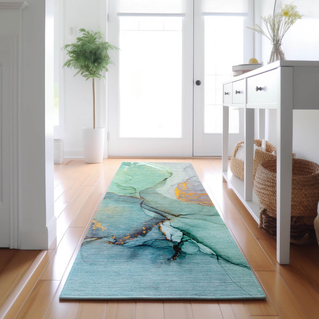 addison mayfield amf506 teal rug