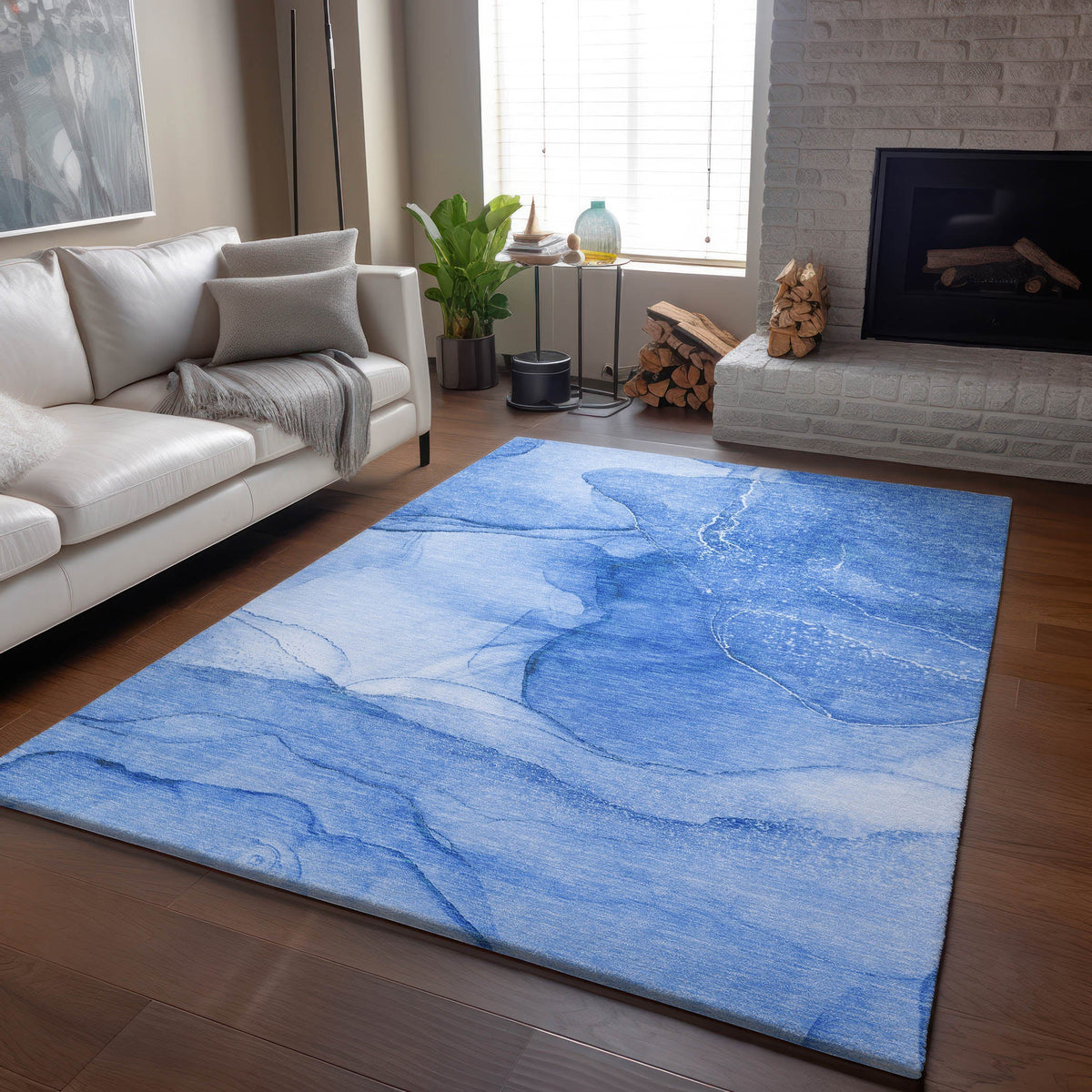 addison mayfield amf507 blue rug