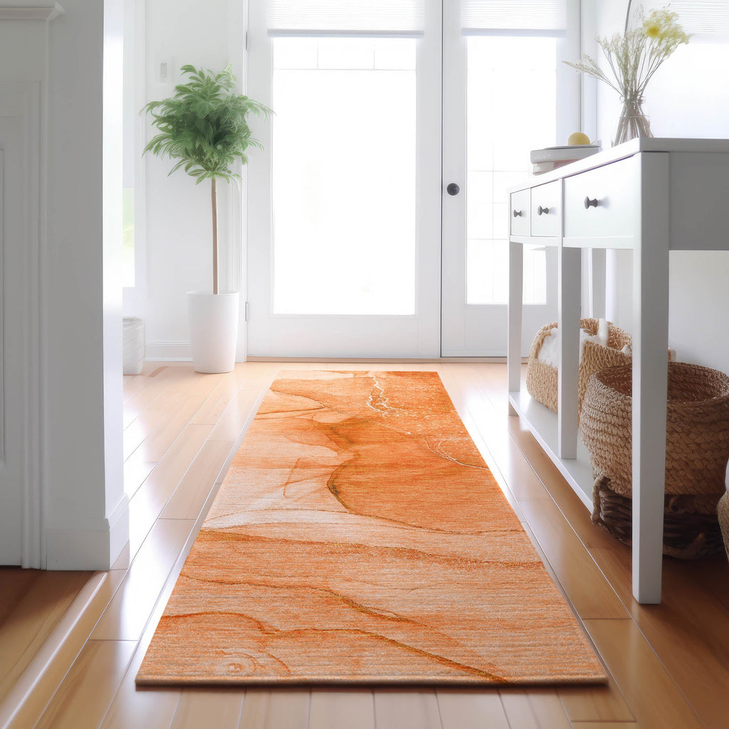 addison mayfield amf507 orange rug