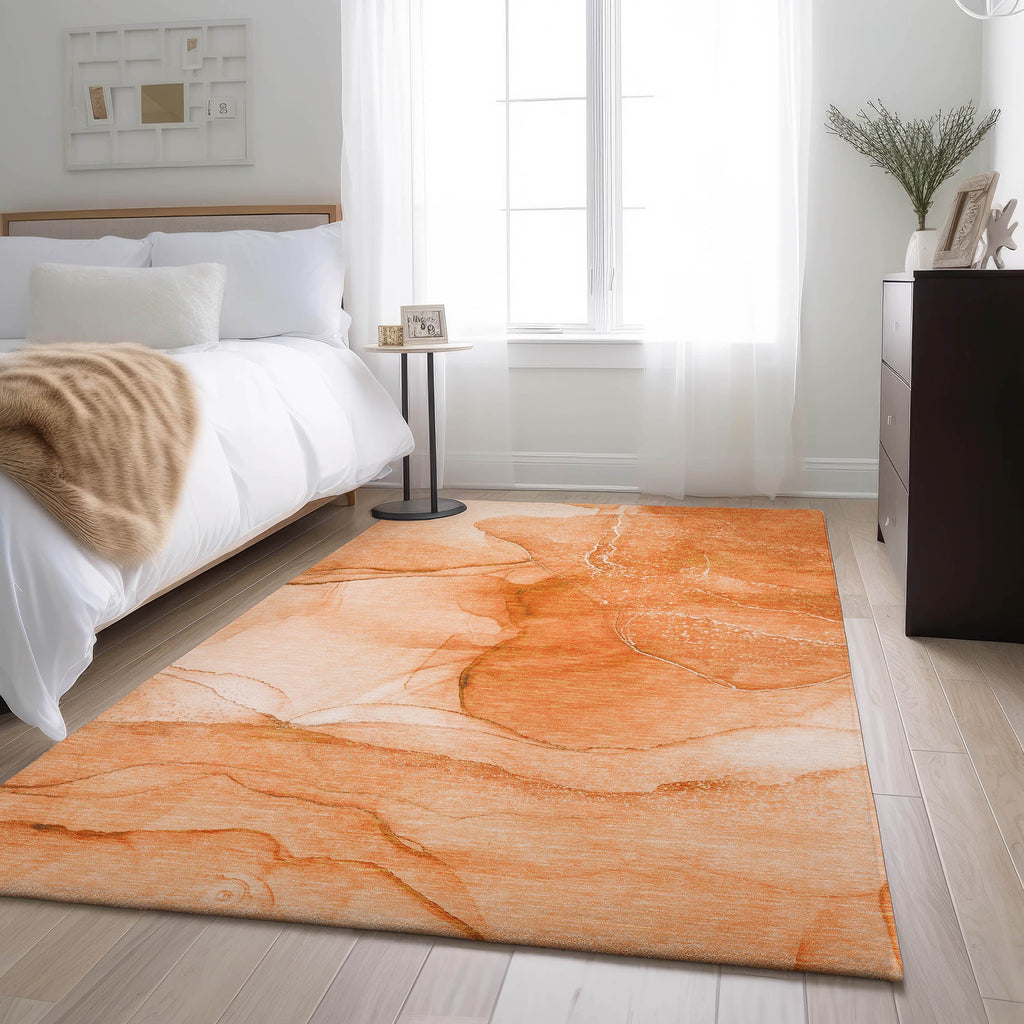 addison mayfield amf507 orange rug