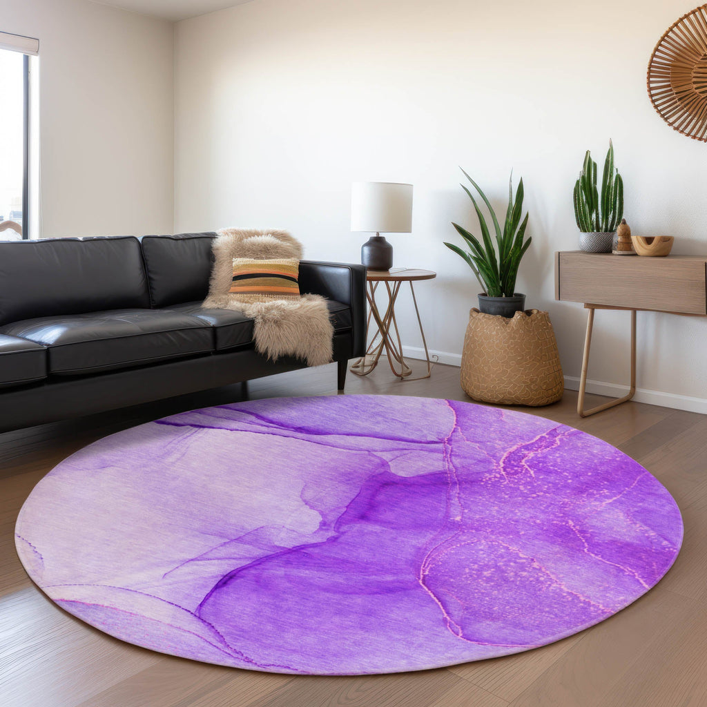 addison mayfield amf507 purple rug
