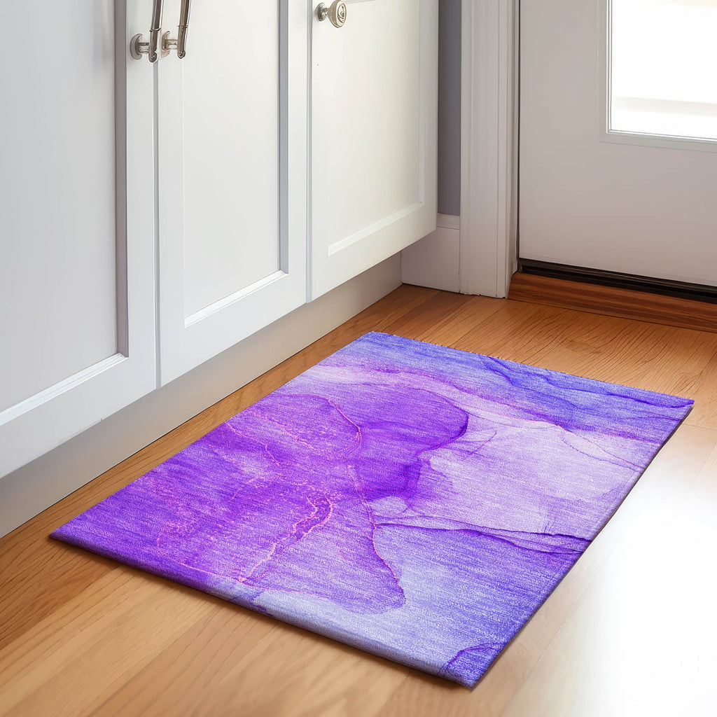 addison mayfield amf507 purple rug