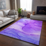 addison mayfield amf507 purple rug