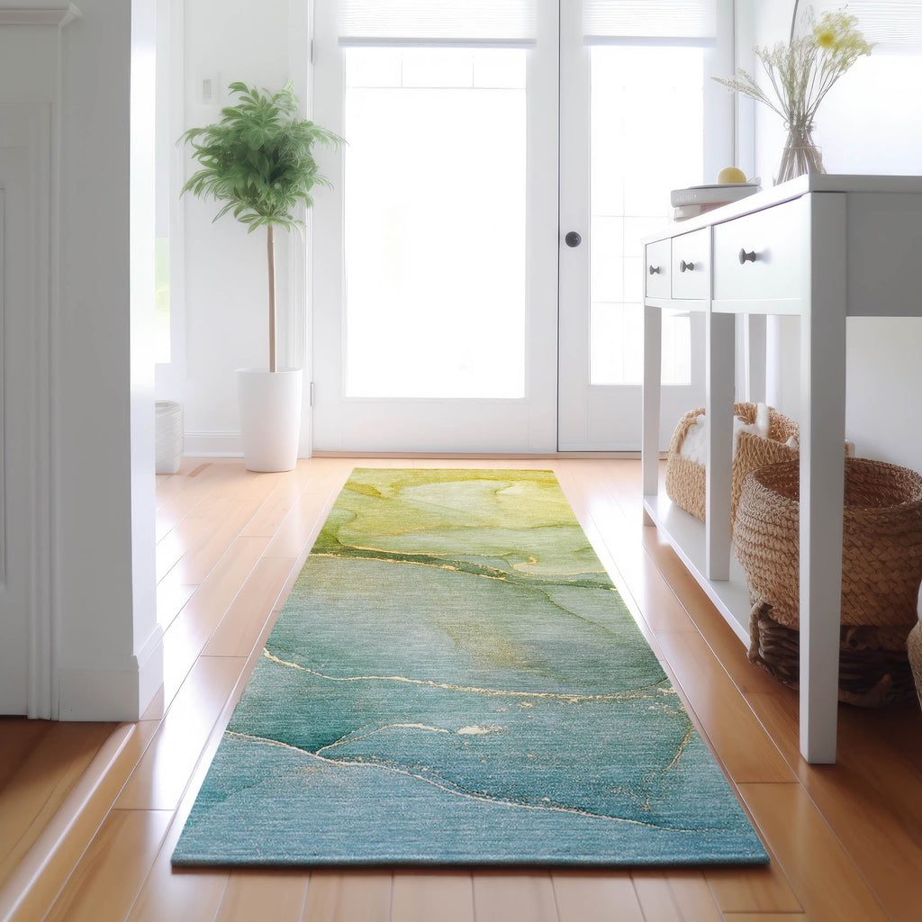 addison mayfield amf508 green rug
