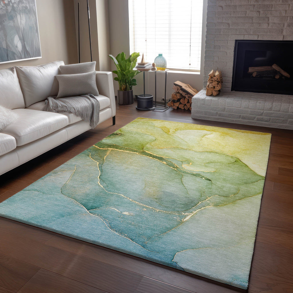 addison mayfield amf508 green rug
