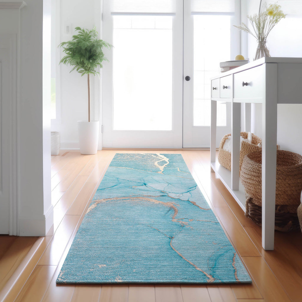 addison mayfield amf510 teal rug