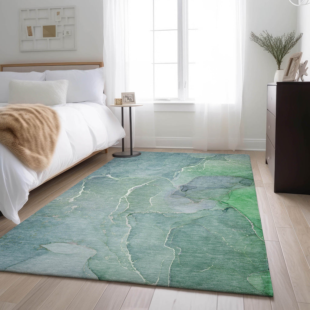 addison mayfield amf511 teal rug