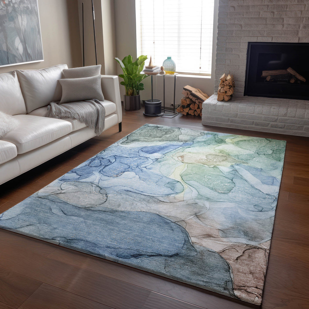 addison mayfield amf512 blue rug