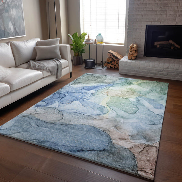 addison mayfield amf512 blue rug
