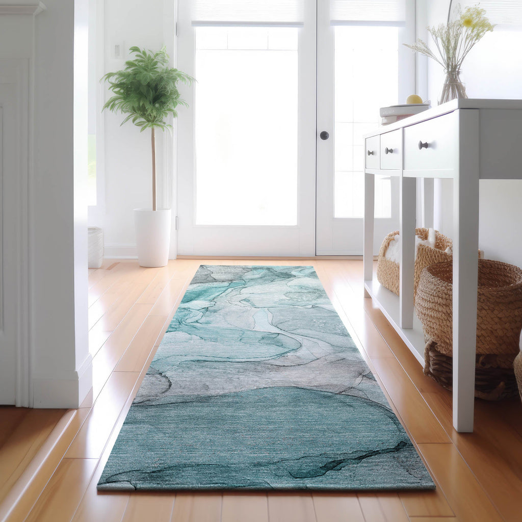 addison mayfield amf512 teal rug