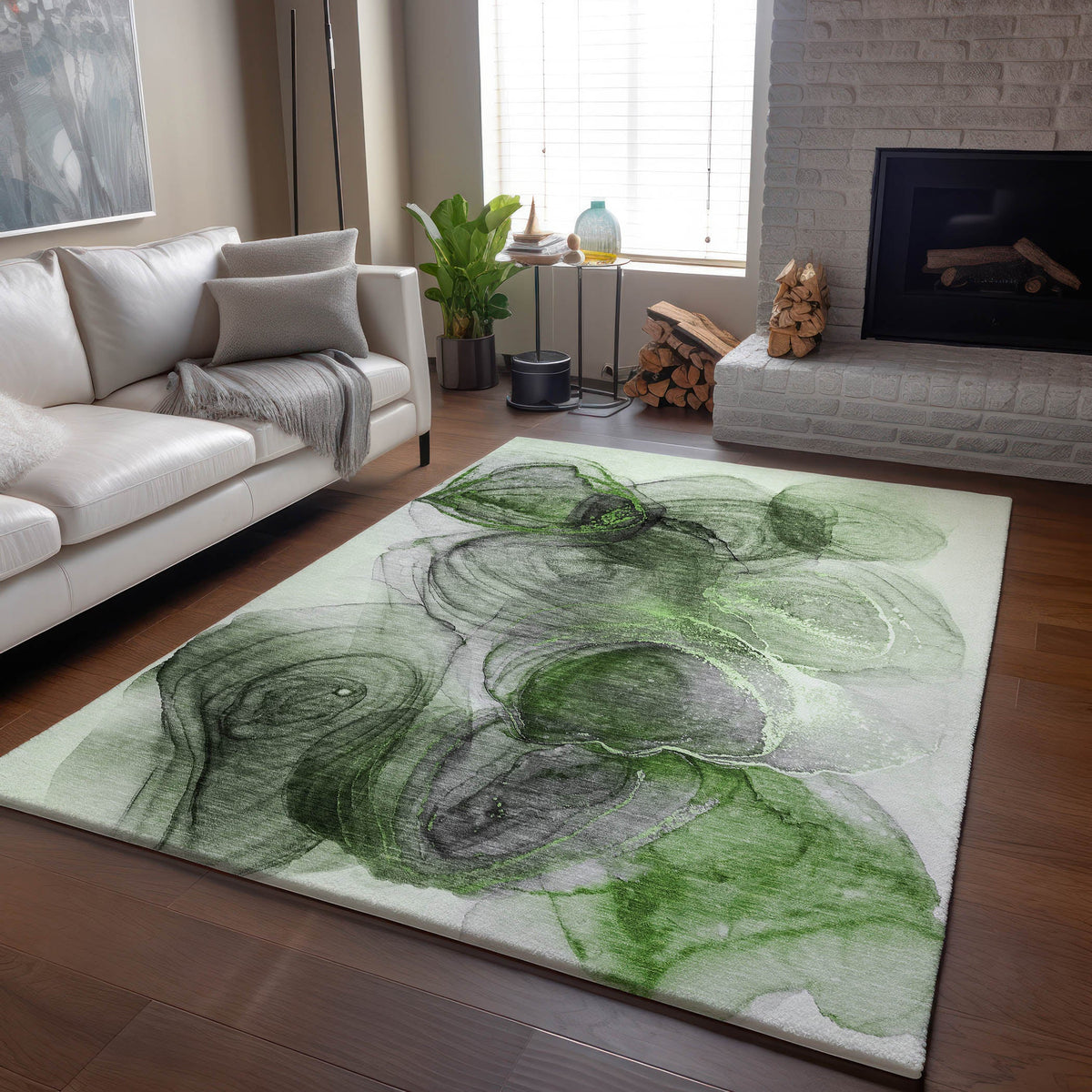 addison mayfield amf513 olive rug
