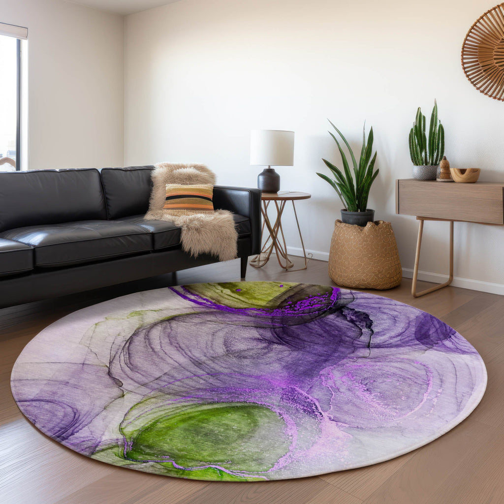 addison mayfield amf513 purple rug