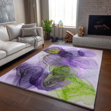 addison mayfield amf513 purple rug