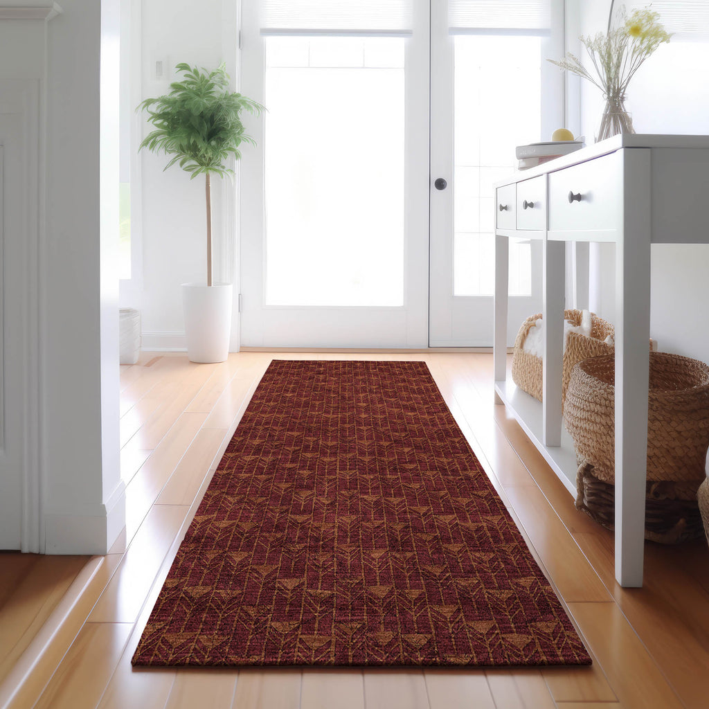addison mayfield amf514 burgundy rug