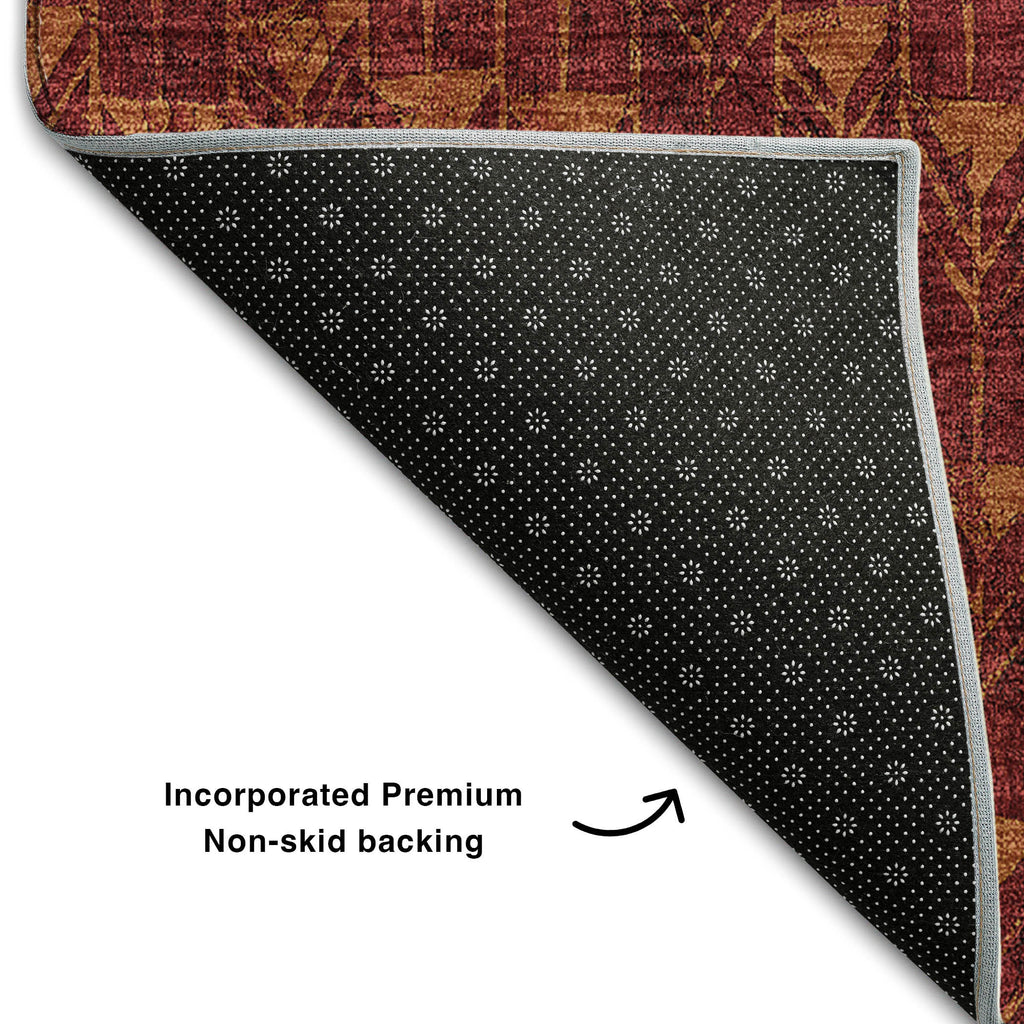 addison mayfield amf514 burgundy rug