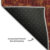 addison mayfield amf514 burgundy rug