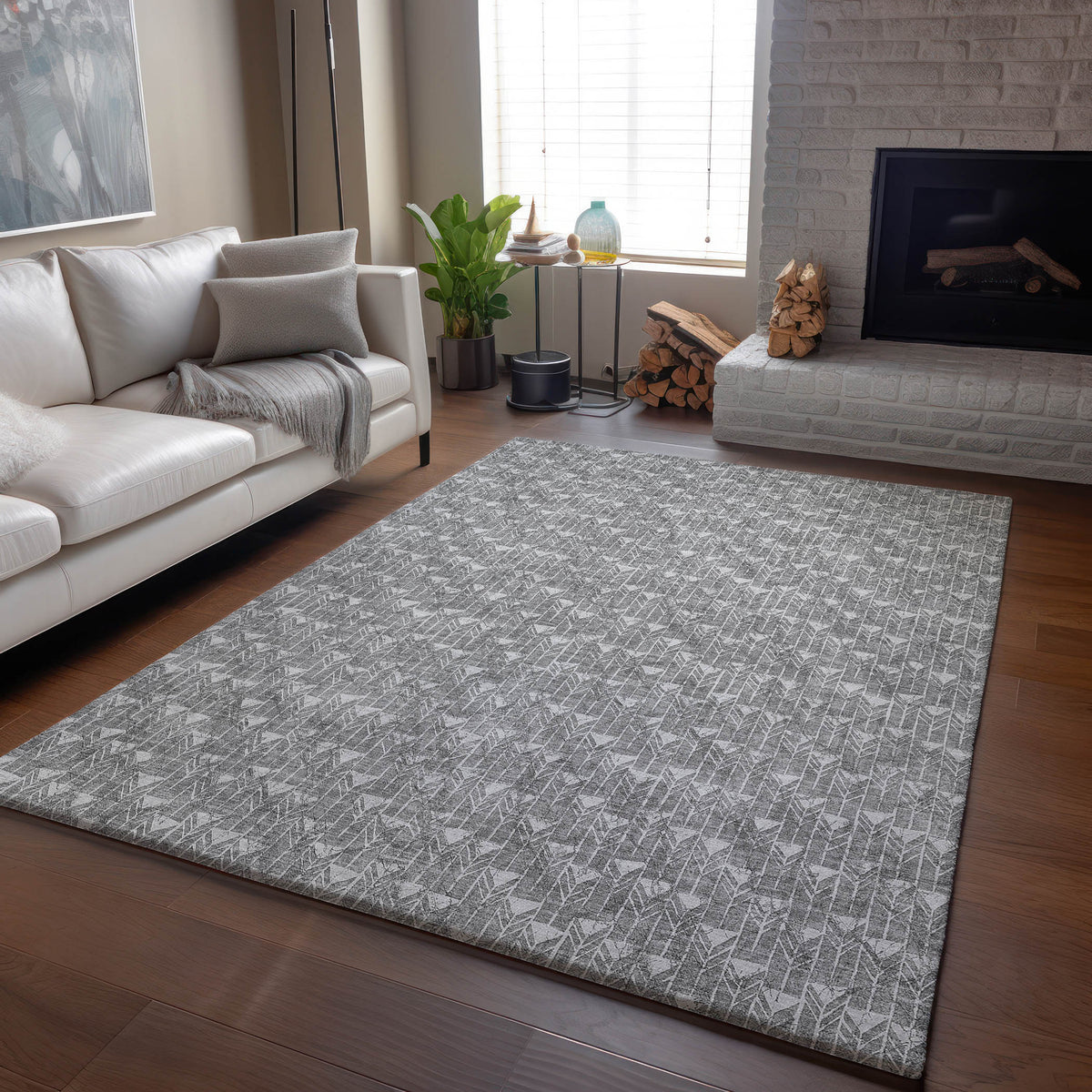 addison mayfield amf514 gray rug