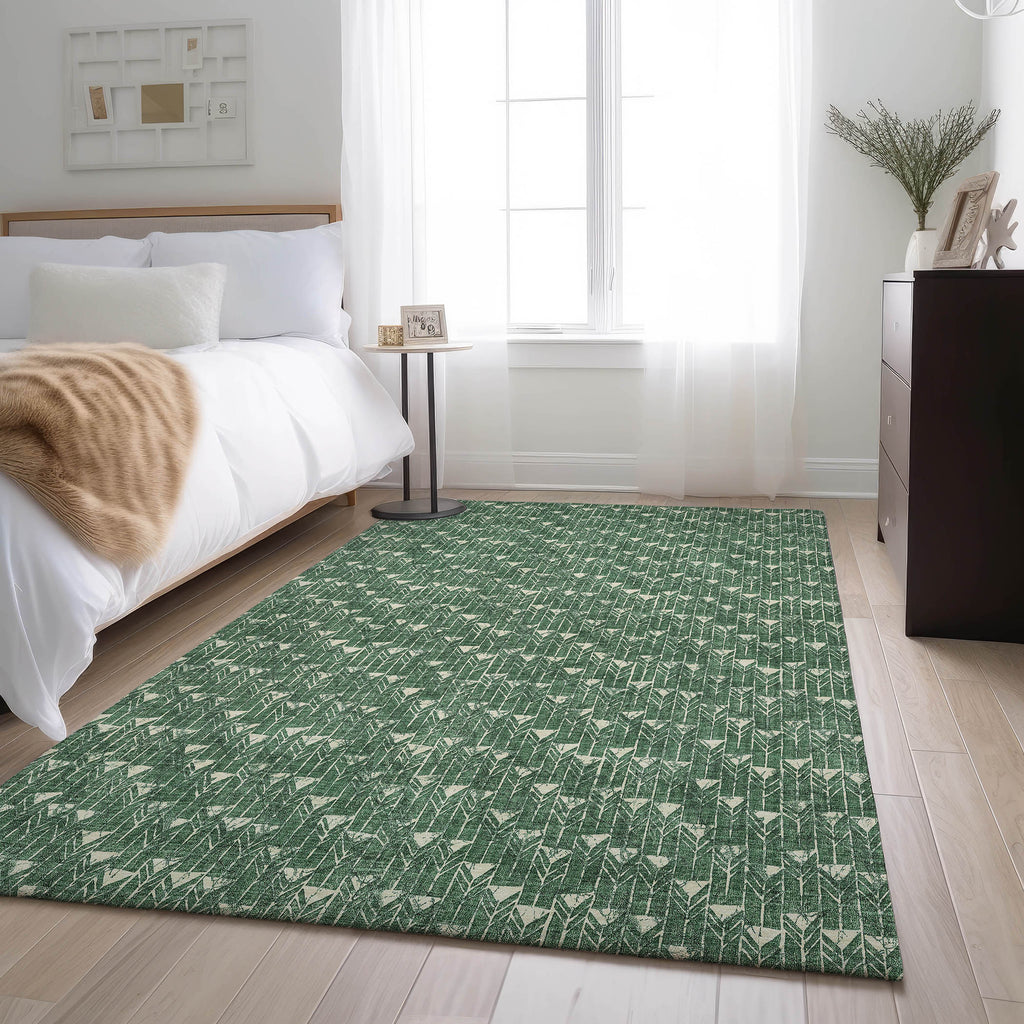 addison mayfield amf514 green rug