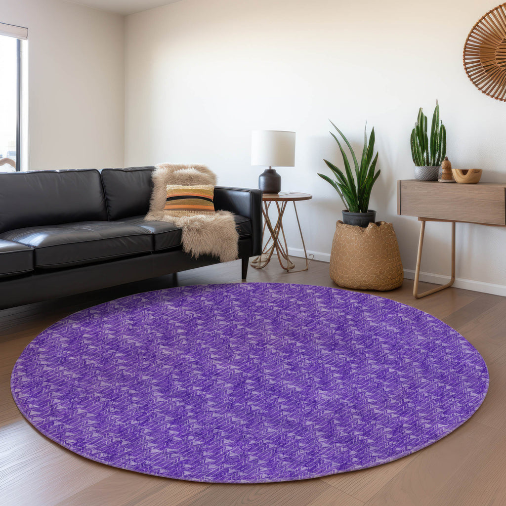 addison mayfield amf514 purple rug