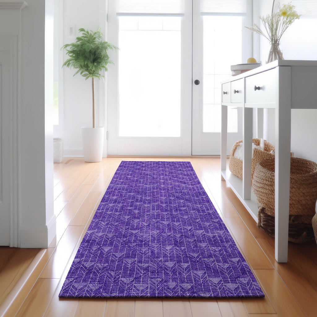 addison mayfield amf514 purple rug