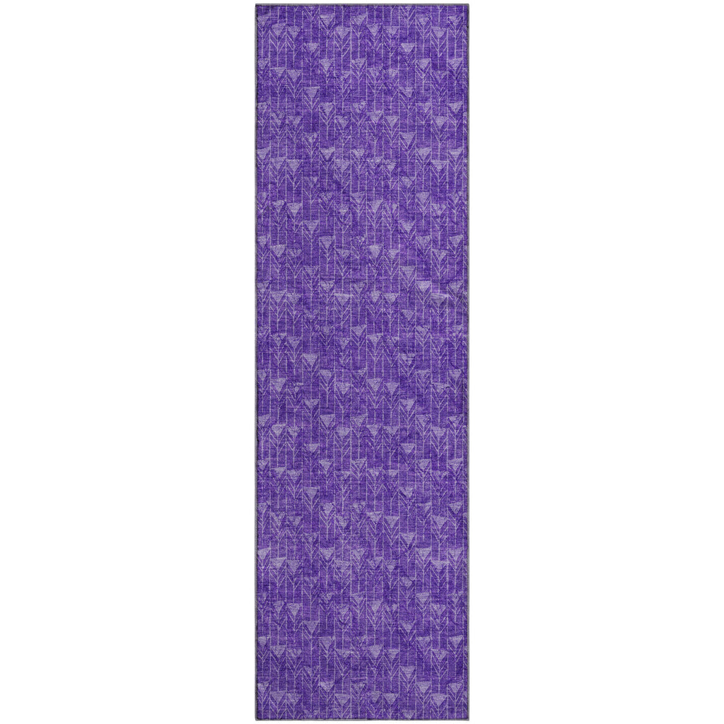 addison mayfield amf514 purple rug