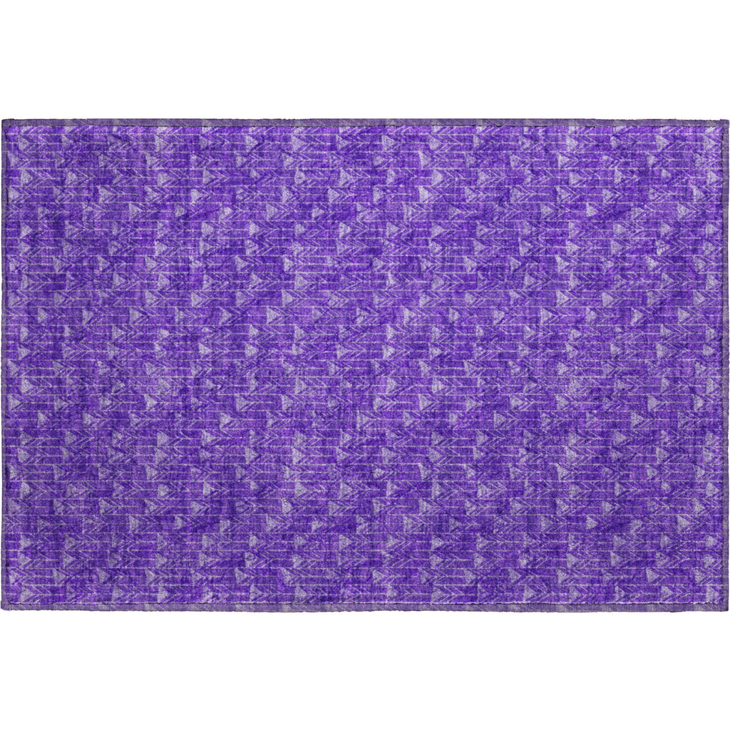addison mayfield amf514 purple rug